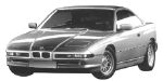 BMW E31 B2563 Fault Code